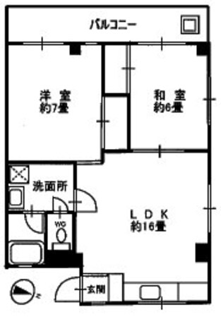 オペラハウスの物件間取画像